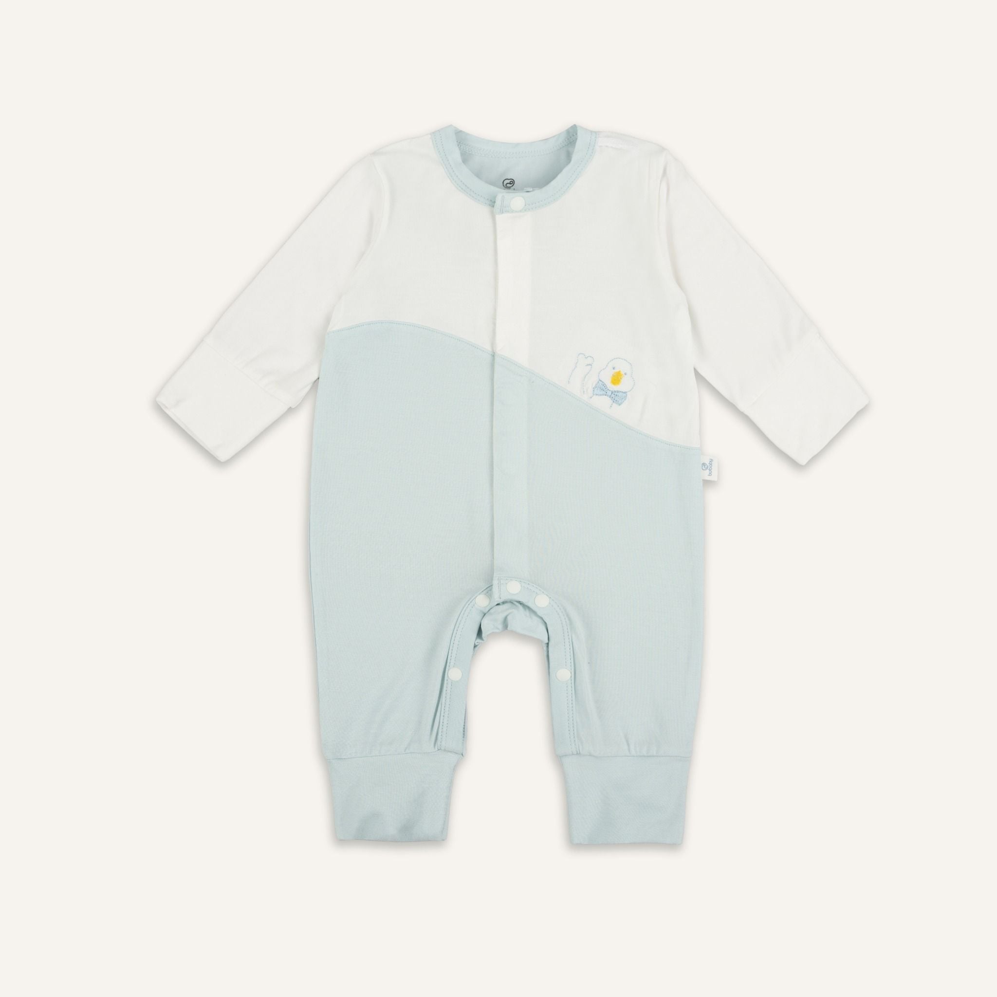 Body dài tay cài giữa Bambus - BBB210209