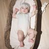 Body chip ngắn tay cài giữa cổ Peter Pan - BBB2302PP