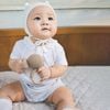 Body chip ngắn tay cài giữa cổ Peter Pan - BBB2302PP