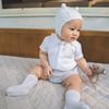 Body chip ngắn tay cài giữa cổ Peter Pan - BBB2302PP