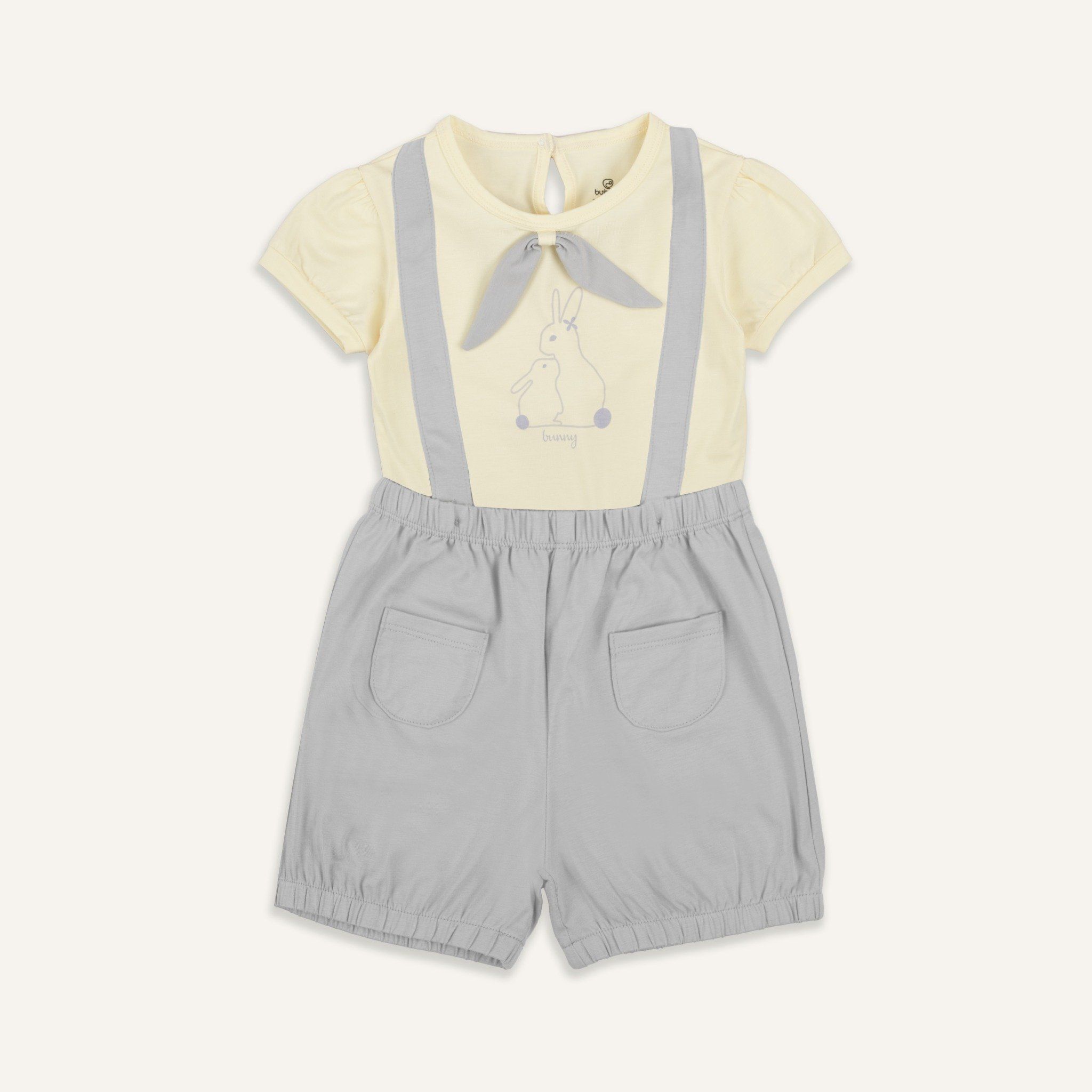 Bộ ngắn tay , quần yếm đùi Bamco - BBC134300