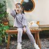 Bộ dài tay cổ tròn Cotton Slub Mimo - BCT110406