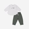Bộ dài tay cổ tròn Cotton Slub Dona - BCT110407