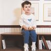 Bộ dài tay cổ tròn Cotton Slub Dona - BCT110407