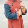 Áo dài nhung bé trai - BCT313200