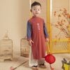 Áo dài nhung bé trai - BCT313200