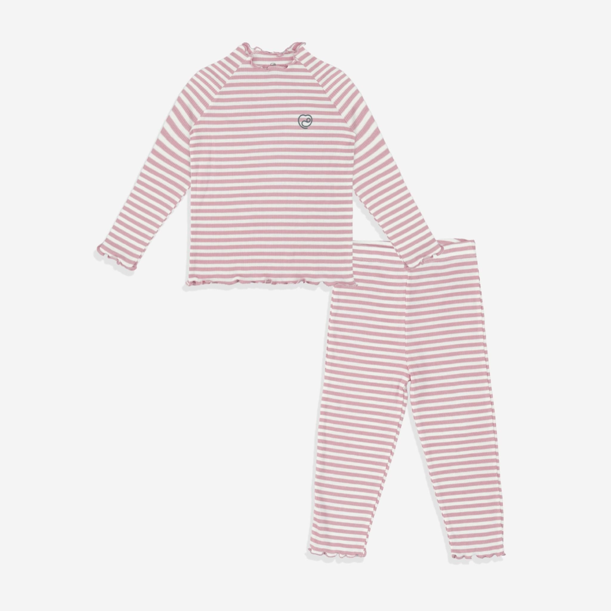 Bộ dài tay Cổ tròn bèo Siro Stripy - BSR1104ST