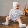 Body chip dài tay cài sau Bèo ngực Cotton Slub Mimo - BCT2110BN