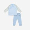 Bambus Zebra Long-sleeve Side snap Set - BB008.03