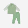Bambus Zebra Long-sleeve Side snap Set - BB008.03