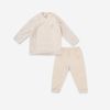 Bambus Zebra Long-sleeve Side snap Set - BB008.03
