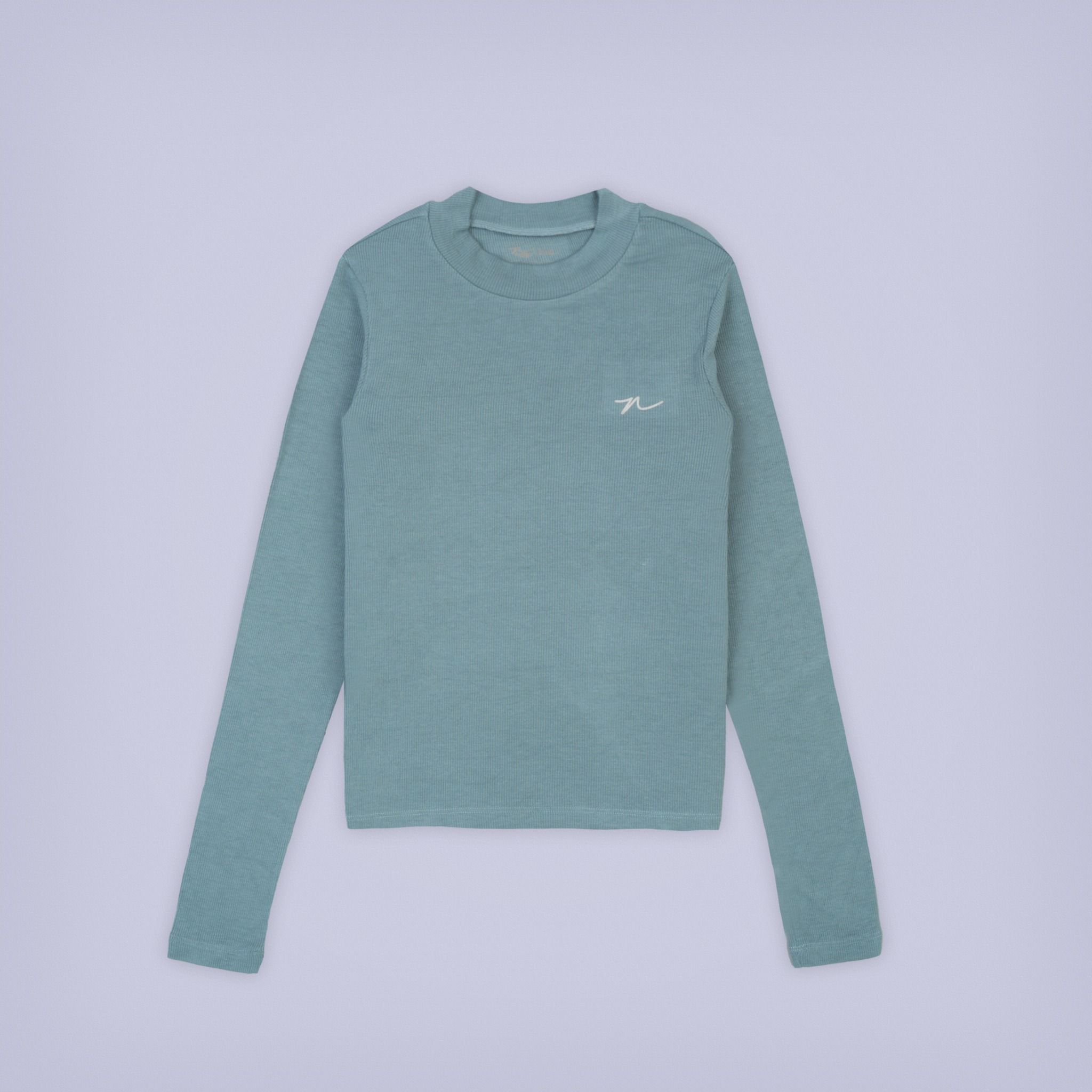 Áo dài tay cổ cao 3p bé gái Negu Modal - NMD310900