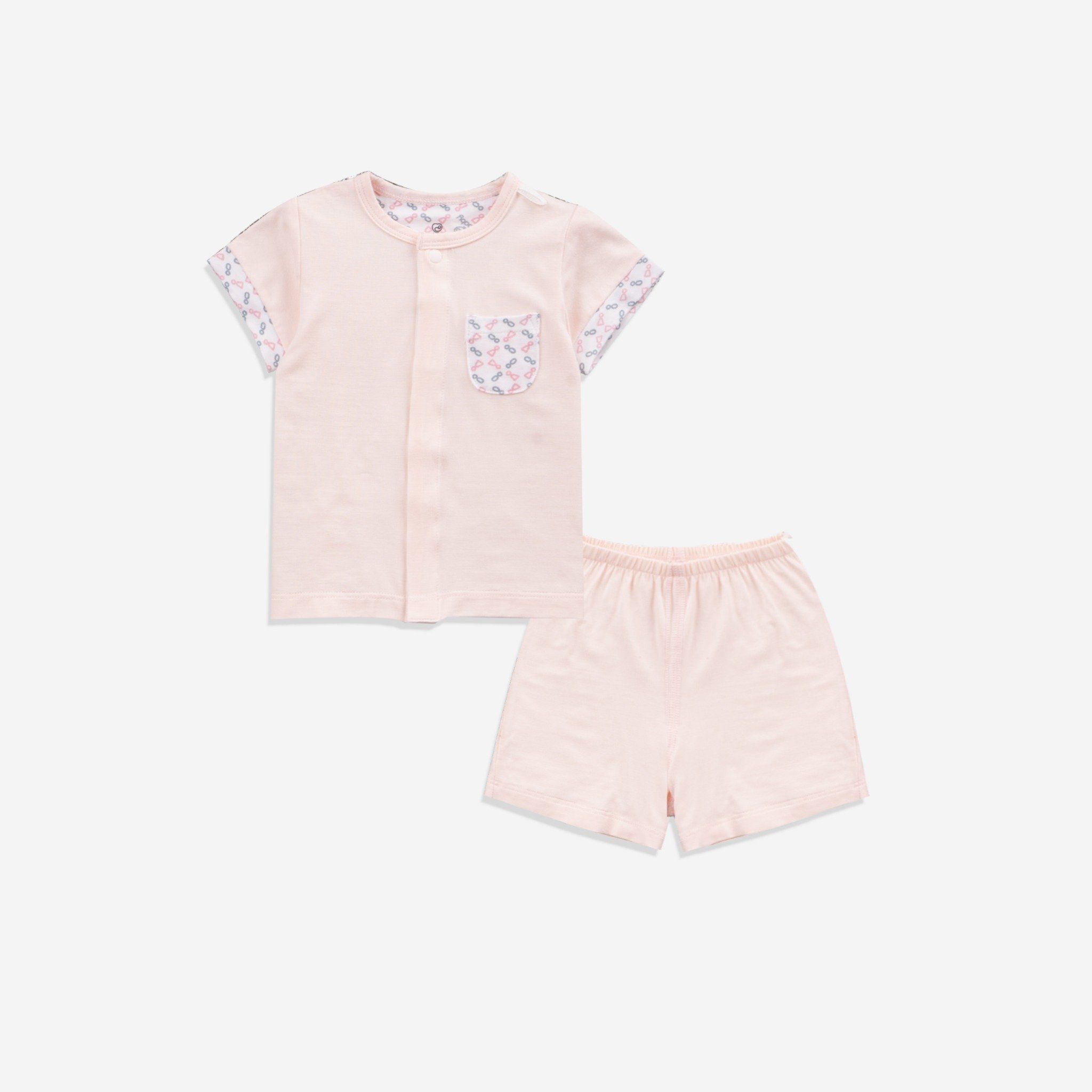 Bộ ngắn tay cài giữa - Bambus BBB130203