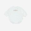 Body chip dài tay cài sau Bèo ngực Cotton Slub Mimo - BCT2110BN
