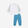 Bambus Zebra Long-sleeve Shoulder snap Turtleneck Set - BB009
