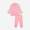 Bambus Zebra Long-sleeve Shoulder snap Turtleneck Set - BB009