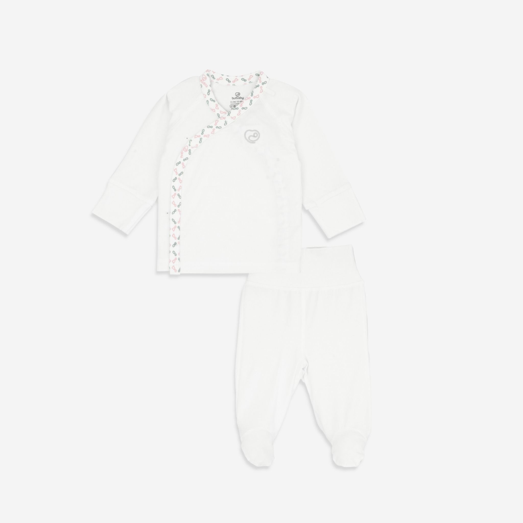 Bộ dài tay cài chéo Iconic 1 - Bambus BBB1108NS