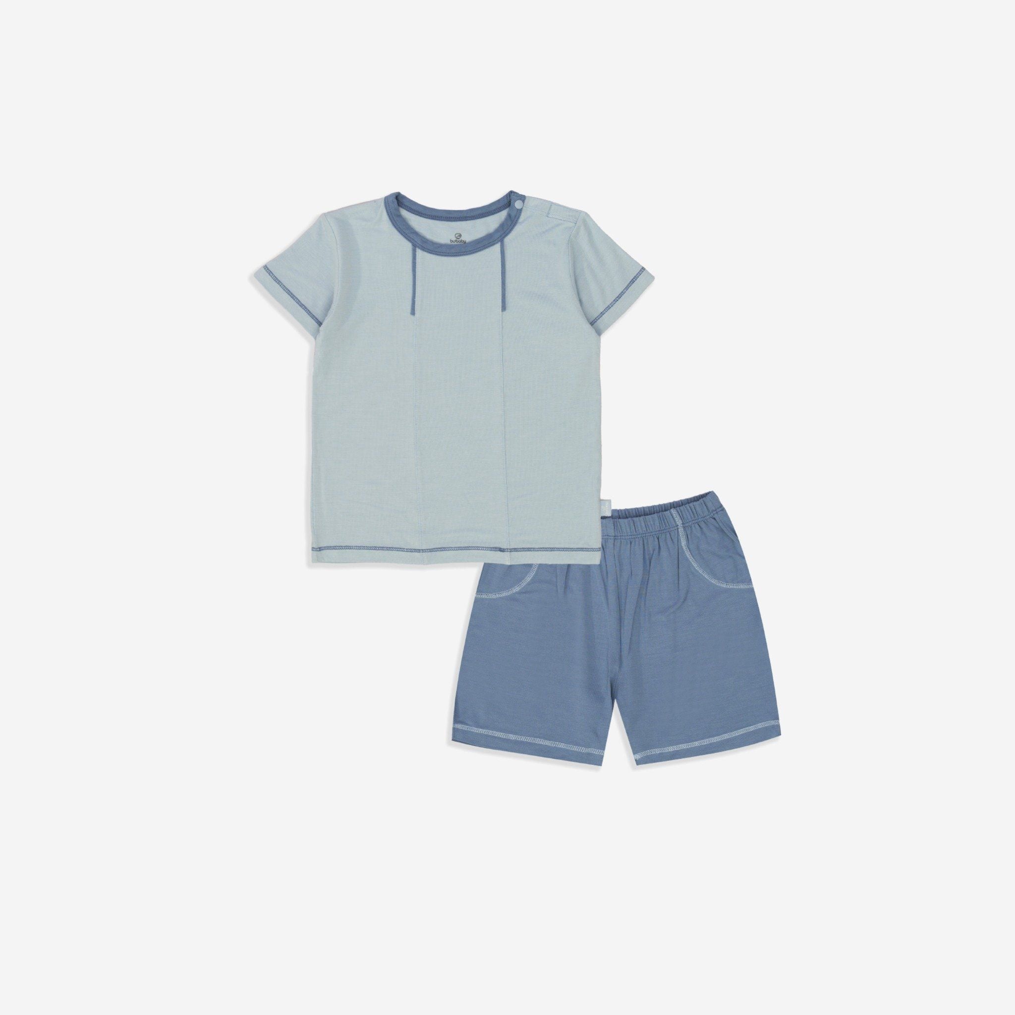 Bộ ngắn tay cài vai Bambus - BBB130110