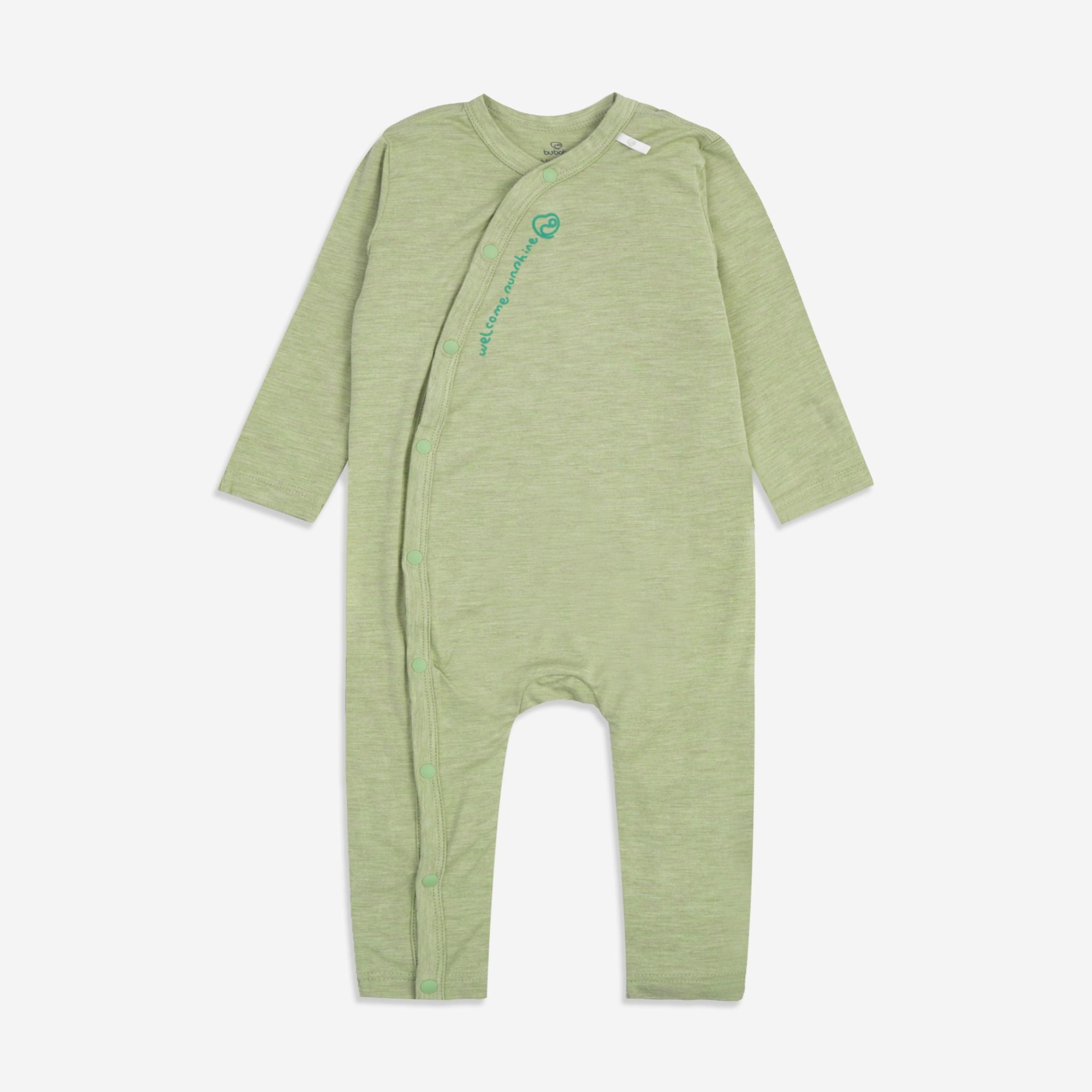 Bambus Mella Long-sleeve Side snap Jumpsuit - BBB210801
