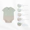 Body chip ngắn tay cài giữa cổ Peter Pan - BBB2302PP