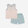 Bamco Signature Sleeveless Crew neck Set - BBC140403