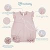 Body chip ngắn tay cài sau bé gái Bamco - BBC2310BG