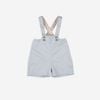 Quần yếm đùi bé trai - Kaki BCT433202