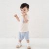 Bộ ngắn tay cổ tròn Túi ngực Molist - BMD1304TN