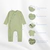 Bambus Mella Long-sleeve Side snap Jumpsuit - BBB210801