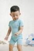 Bộ bơi liền ngắn tay khóa giữa - BSM231100