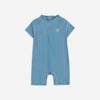 BU Aqua UPF 50+ Short-sleeve Back-zipper One-piece swimsuit - BSM231302