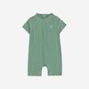 BU Aqua UPF 50+ Short-sleeve Back-zipper One-piece swimsuit - BSM231302