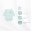 Body chip dài tay cài vai Siro Stripy - BSR2101ST