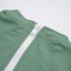 BU Aqua UPF 50+ Short-sleeve Back-zipper One-piece swimsuit - BSM231302