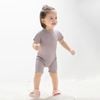 BU Aqua UPF 50+ Short-sleeve Back-zipper One-piece swimsuit - BSM231302