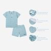 Bambus Short-sleeve Straight snap Set - BBB130201