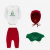 Set Giáng Sinh BU Baby cho bé 4-11kg | Quần áo BU Baby chính hãng