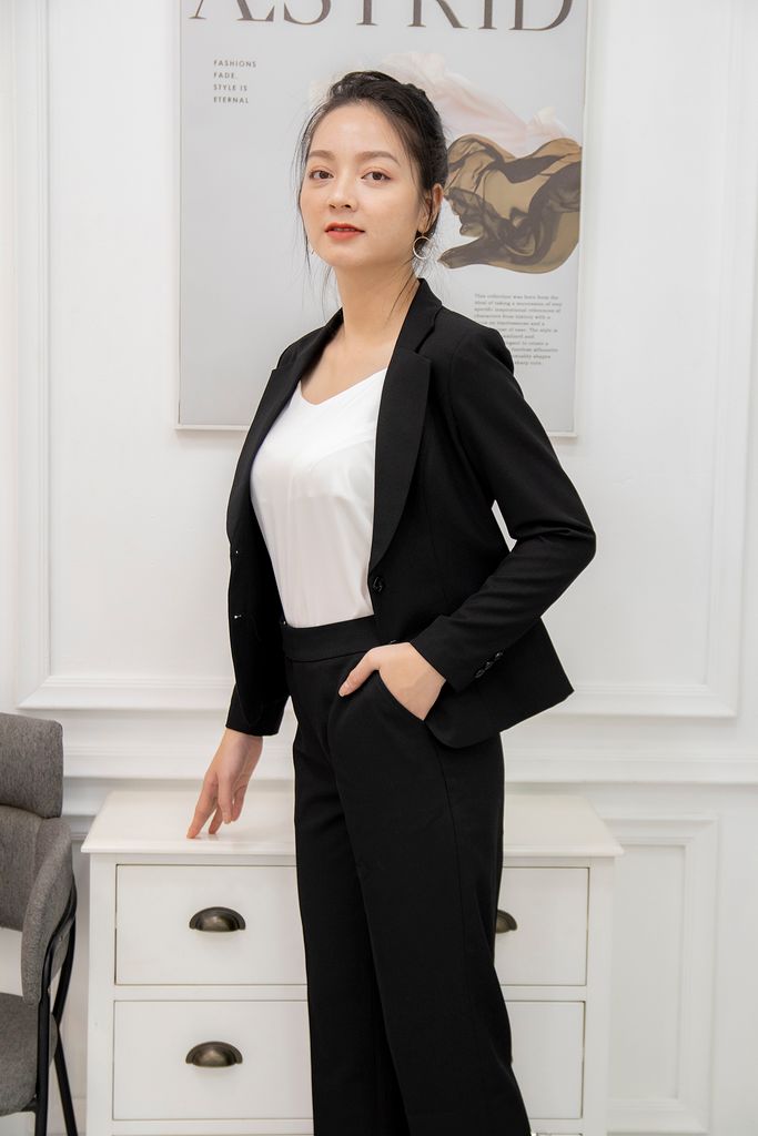 ÁO VEST TUYẾT ĐEN