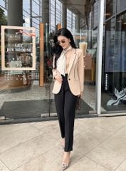 VEST BASIC KEM DA VIỀN ĐEN