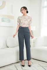 QUẦN COTTON LẠNH  TUYẾT SUÔNG NƠ XÁM