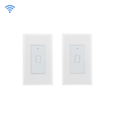 Milfra Wall Light Touch Switch Us Waterproof Fire Retardent Ceiling Lamp Voice Control Wifi Alexa (2 Pack)