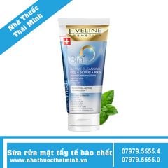 Gel Rửa Mặt 8in1 Eveline (Tuýp 150ml) - Loại Bỏ Da Chết Nhờn Mụn