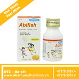 Thuốc Abifish Ibuprofen (60ml) - Giúp giảm đau, hạ sốt hiệu quả