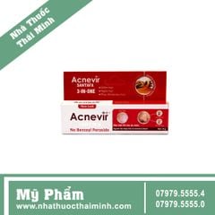 Acnevir Santafa đỏ, hỗ trợ làm giảm sự bài tiết bã nhờ quá mức