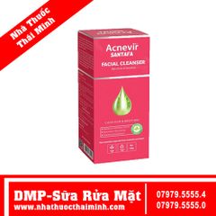 SỮA RỬA MẶT ACNEVIR ĐỎ - NGỪA MỤN, GIẢM DẦU NHỜN, DA NHẠY CẢM