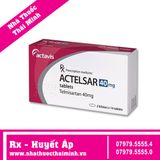 ACTELSAR 40MG (2 vỉ x 14 viên) -  Điều Trị Tăng Huyết Áp Vô Căn