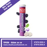 ACTIVE MUSS MAGNESIUM (Tuýp 20 Viên ) - Viên Uống Bổ Sung Mangesium