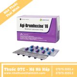 Thuốc Agi-bromhexine 16 -Điều trị bệnh đường hô hấp hiệu quả