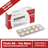 Thuốc Agidopa 250mg - Trị cao huyết áp (2 vỉ x 10 viên)