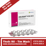 Thuốc Agilosart-H 50mg/12.5mg - điều trị tăng huyết áp (30 viên)